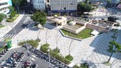 捷運府中站3號出口廣場鳥瞰照片