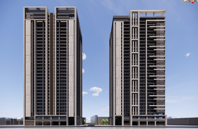 建築模擬圖