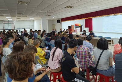新北永和大陳單元7公辦公聽會現場照片
