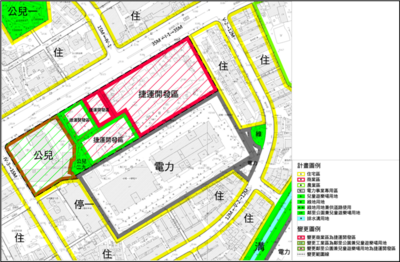 土城 LG09站變更示意圖(尚在內政部審議中)