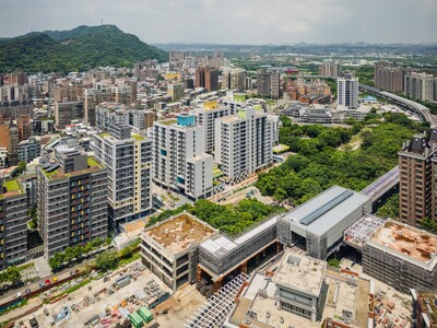 三峽北側整體開發區空拍照片