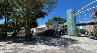 新北板橋區第一運動場暨周邊整體環境提升計畫工程-北門廣場。