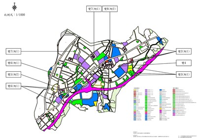 土城公設專通案變更位置示意圖