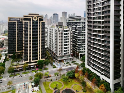 新北市板橋江翠段青年社會住宅即將完工。