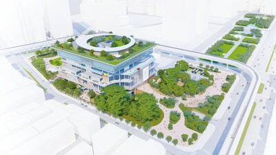 國家兒童未來館示意圖(南向)