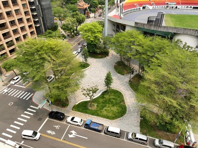 城鄉風貌完工案例-板橋都心再造-板橋第一運動場。